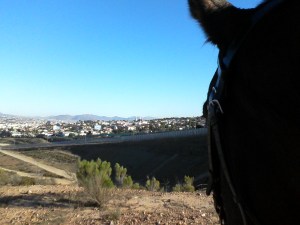 Saint on a mission ... carrying his Watchman on a wall!   Isaiah 62:6  “I have set watchmen upon thy walls, O Jerusalem, which shall never hold their peace day nor night: ye that make mention of the LORD, keep not silence,” 