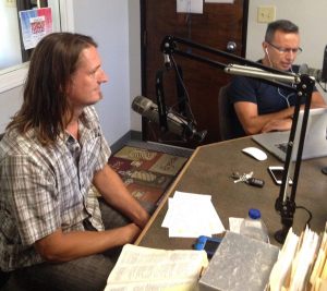 Wayne on Christian Radio station Nueva Vida