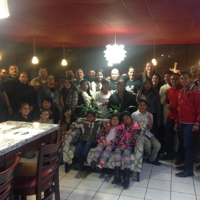 This years team photo at our 7th annual traditional American Thanksgiving dinner hosted at our friends restaurant. in TJ. I know photos look the same each year but we do have a faithful and consistent team.